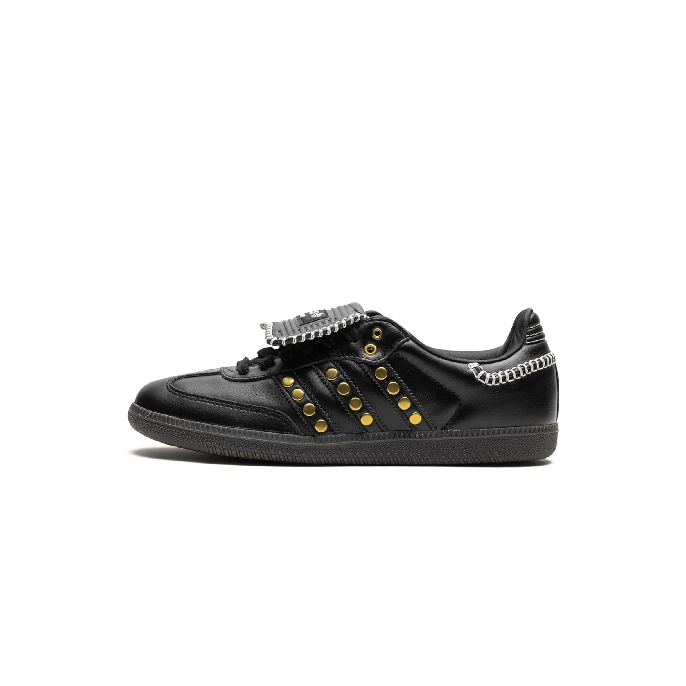 ADIDAS X WALES BONNER SAMBA  STUDDED PACK BLACK SNEAKERS 